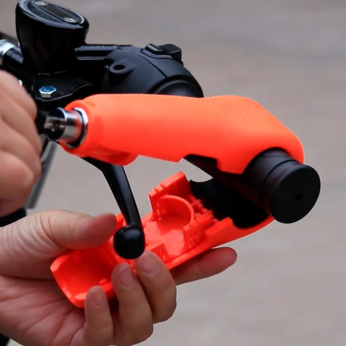 Miniatura 8 de Candado Bloqueo Manillar Moto MX03-267